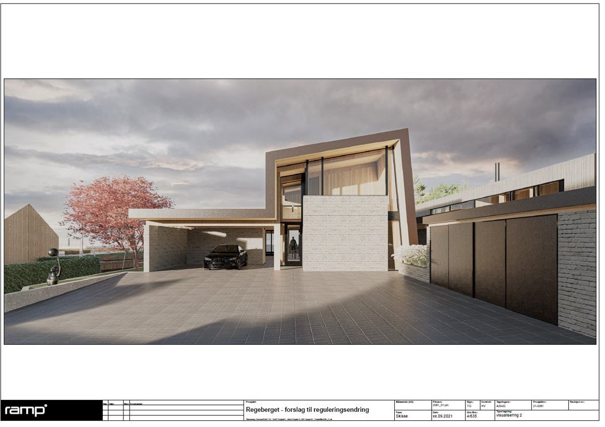 Illustrajon er hentet av Ramp Arkitekter, foreløpig skisse ikke byggesøkt. Galleribilde