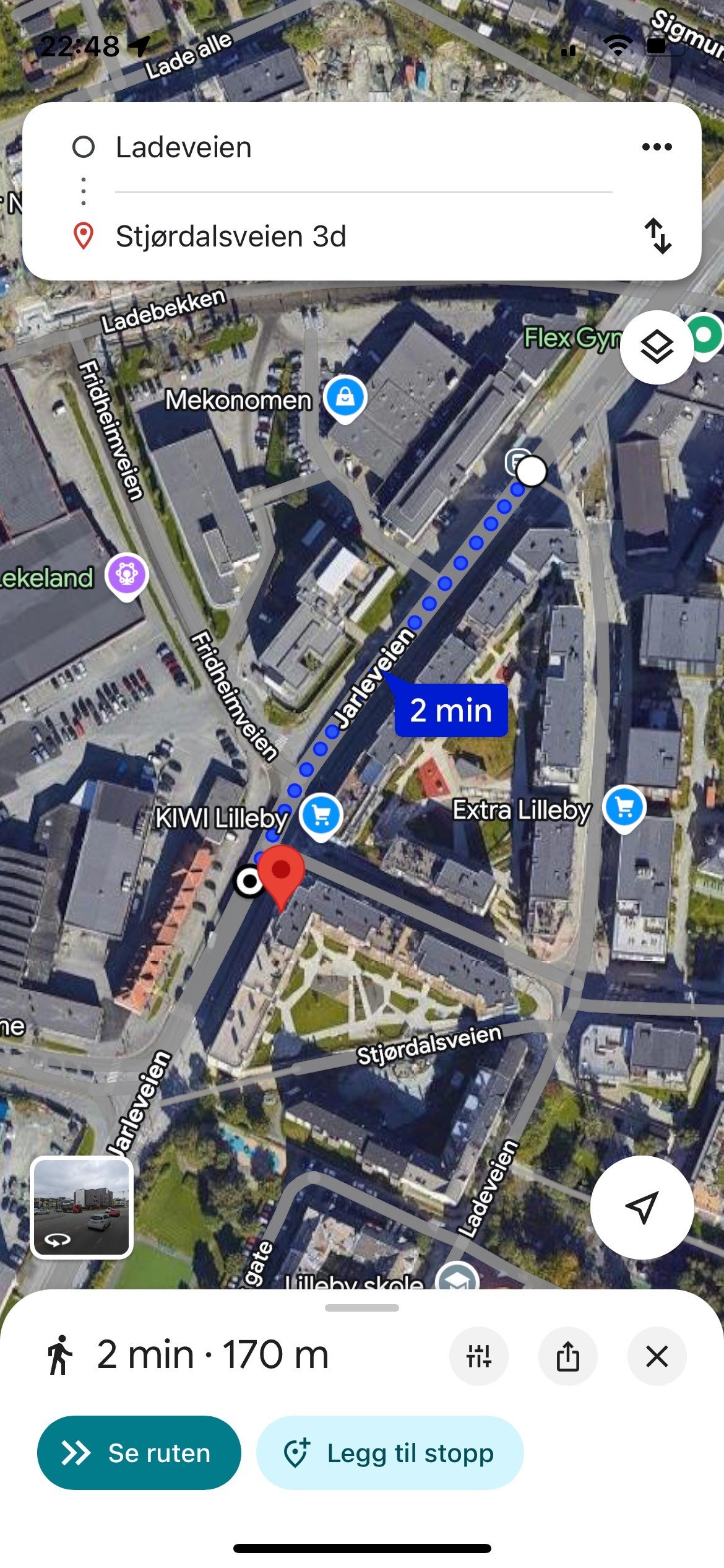 avstand til nærmeste busstop Galleribilde