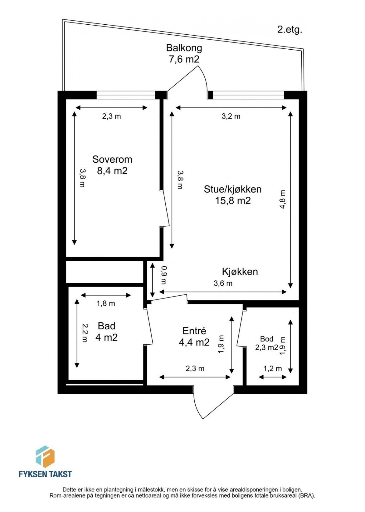 planskisse Galleribilde