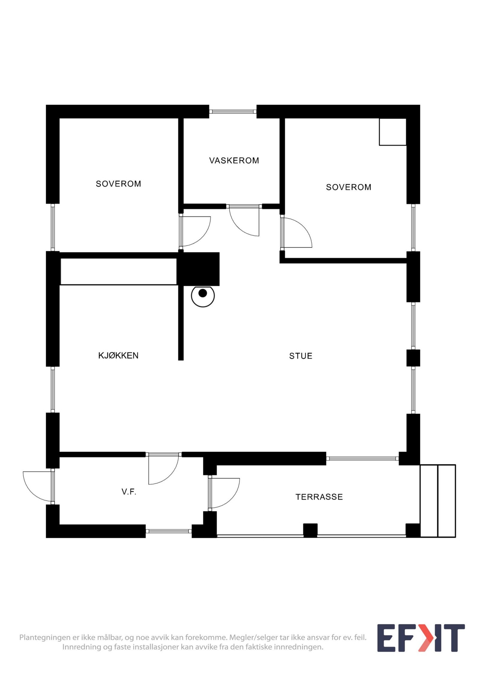 2dplan og 1 Galleribilde