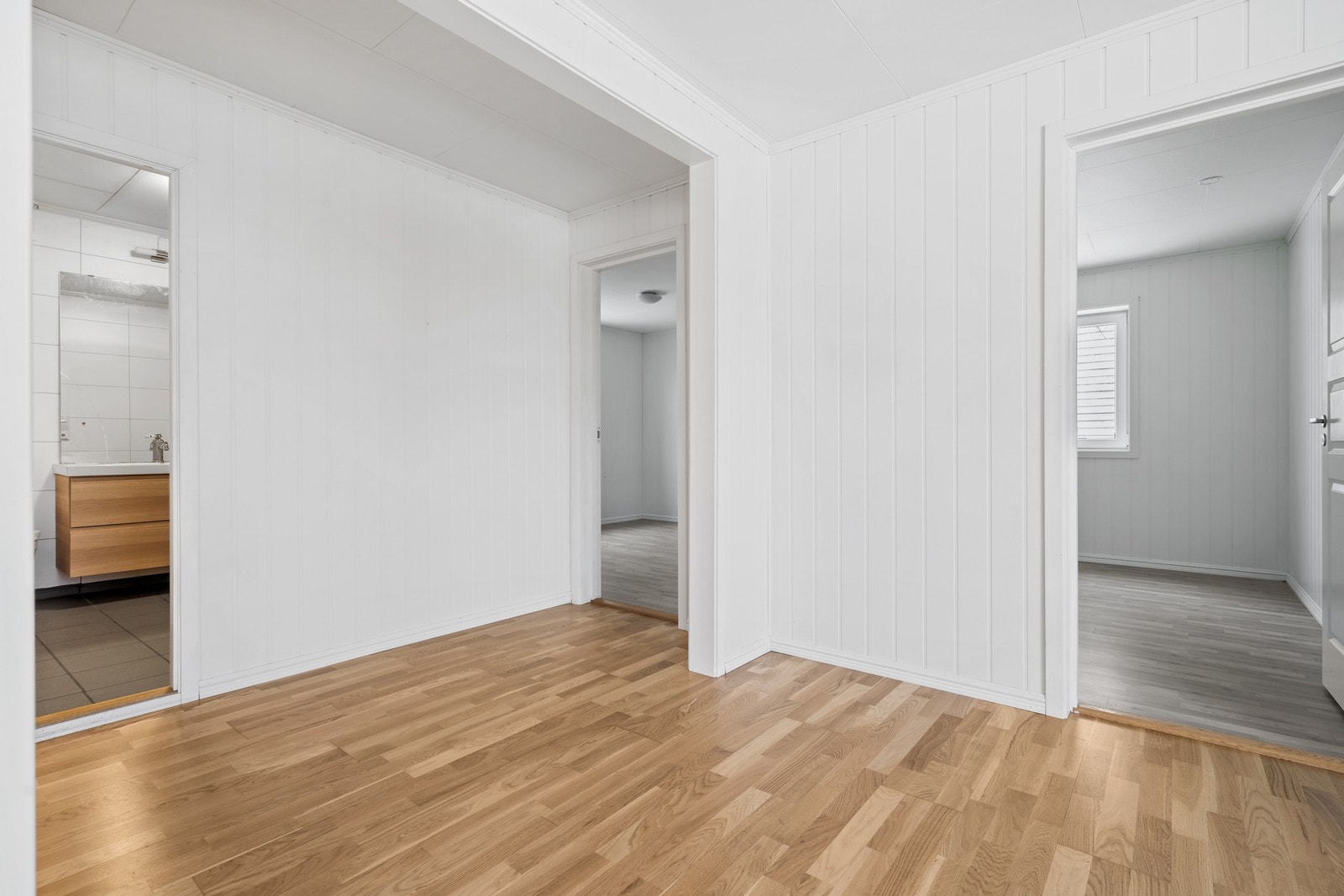 Stue mot soverom Galleribilde