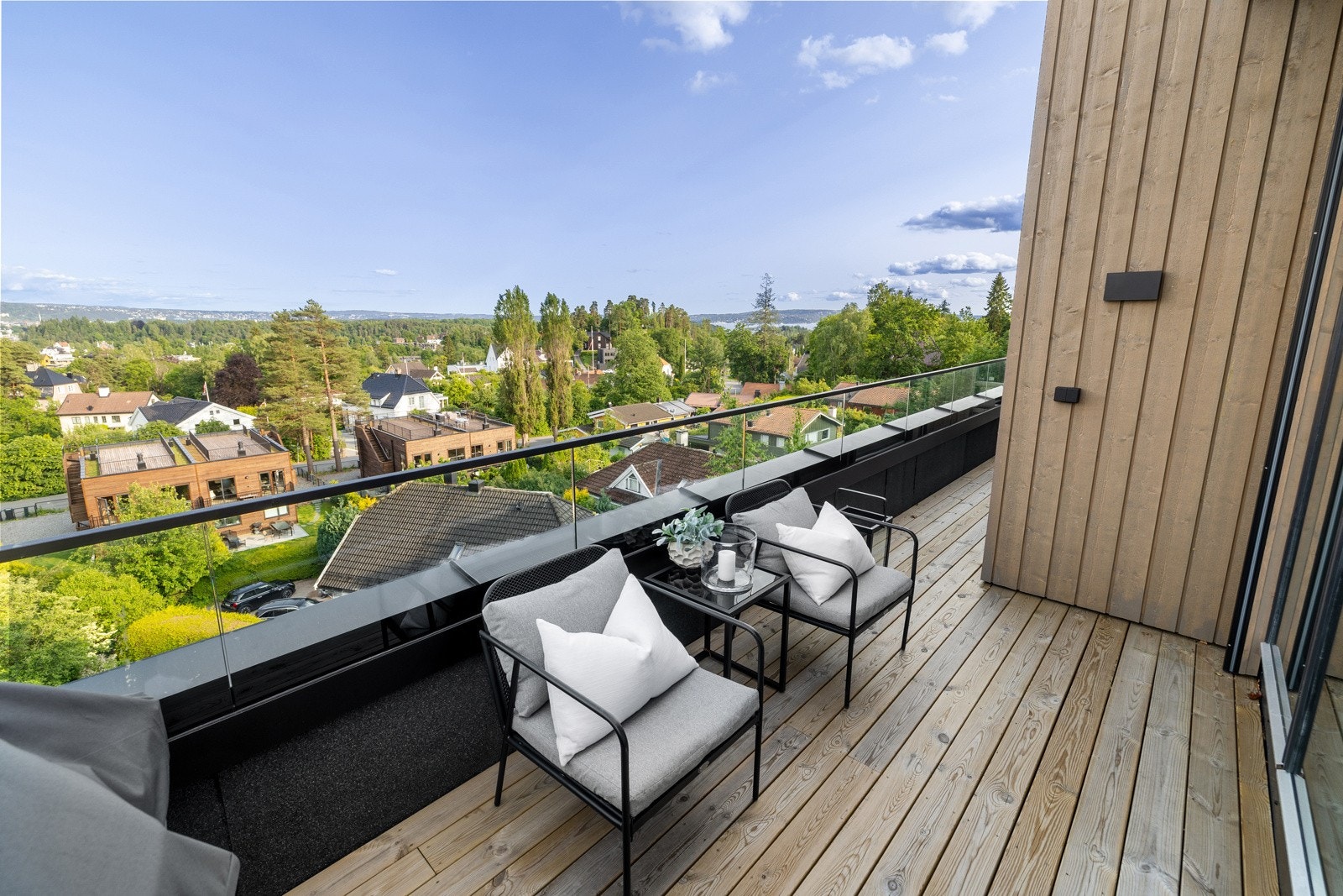 Nydelig utsikt over Ullern og Oslofjorden Galleribilde