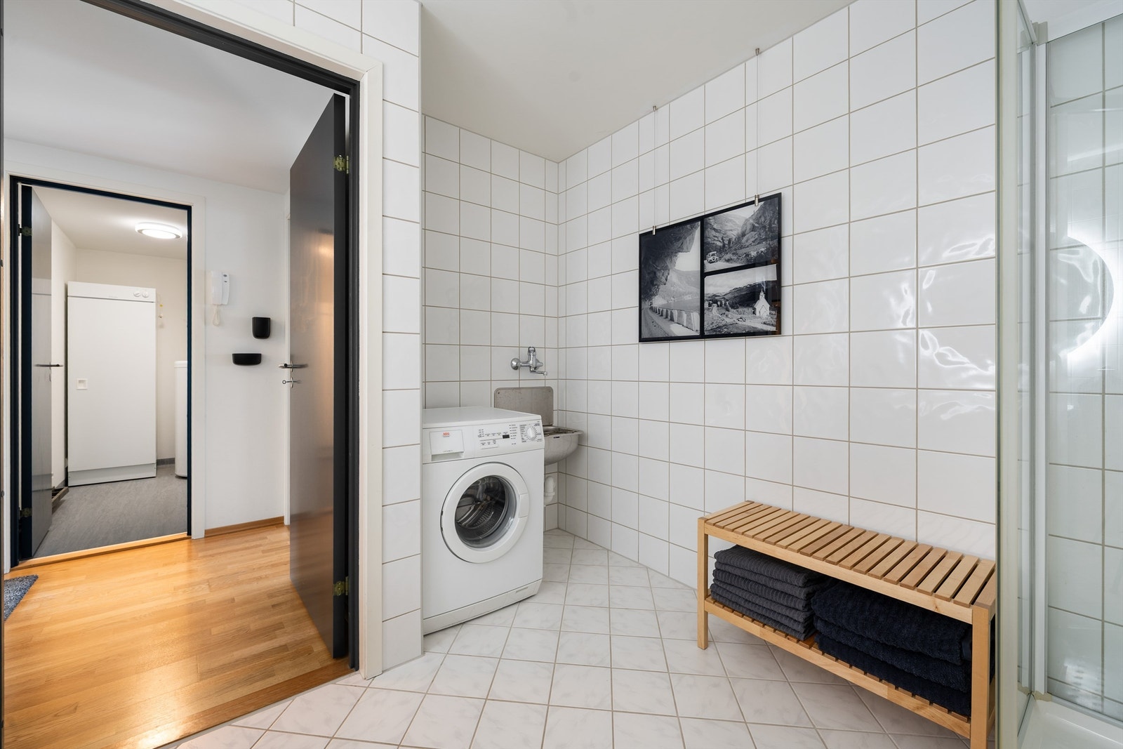 Opplegg for vaskemaskin Galleribilde