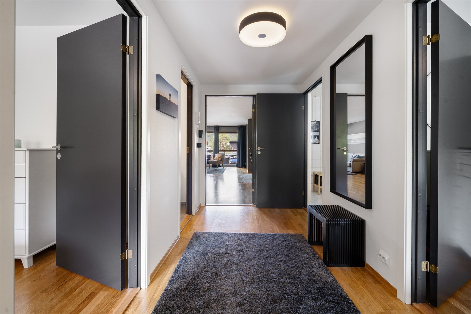 Romslig gang Galleribilde