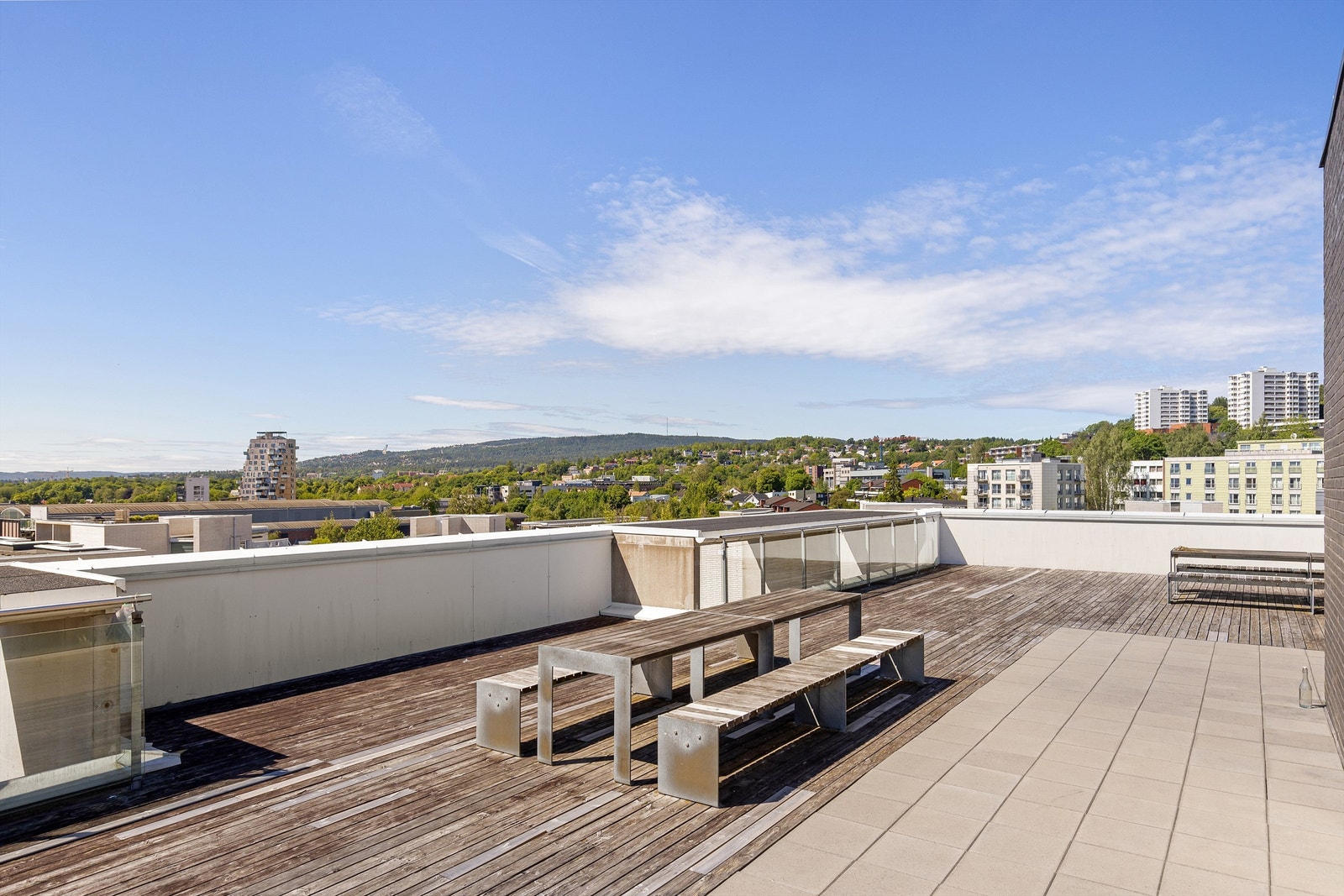 Felles takterrasse Galleribilde