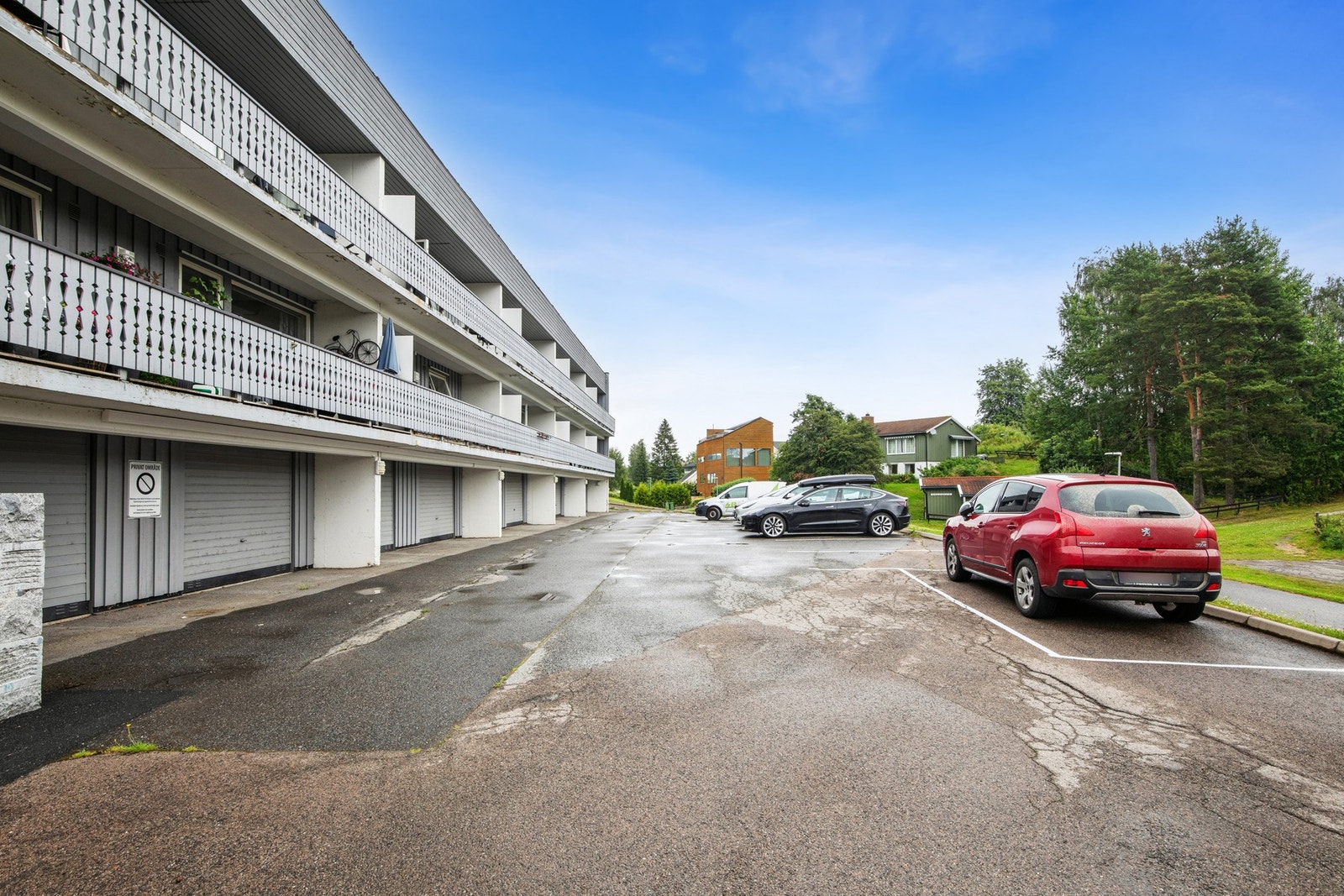 Gjesteparkering. Galleribilde