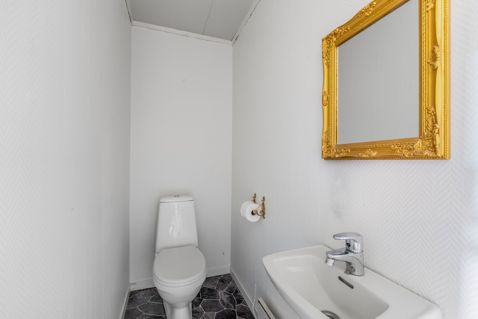 Toalettrommet. Galleribilde