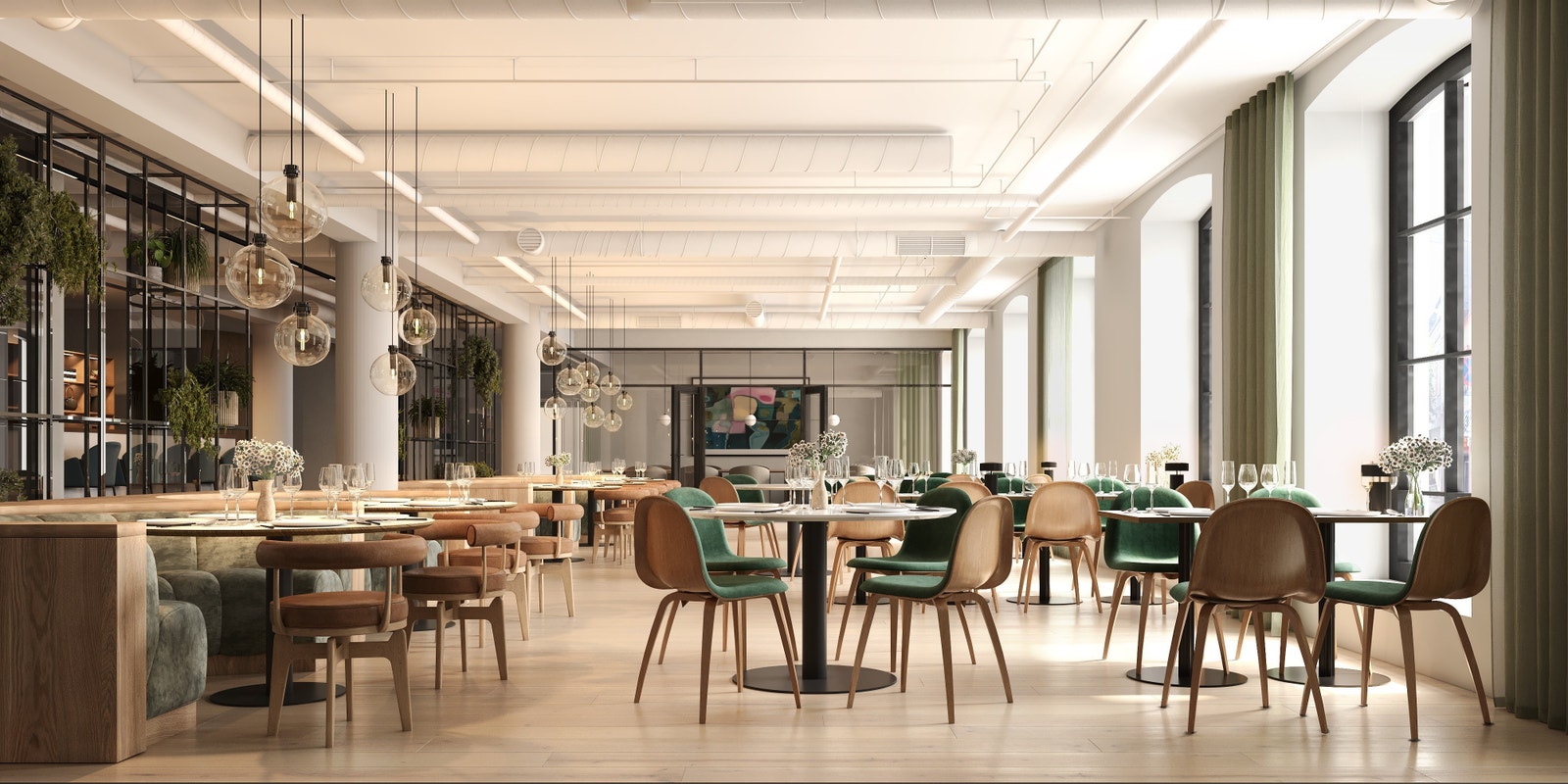 Restaurant plan 1 (Brasillia) Galleribilde