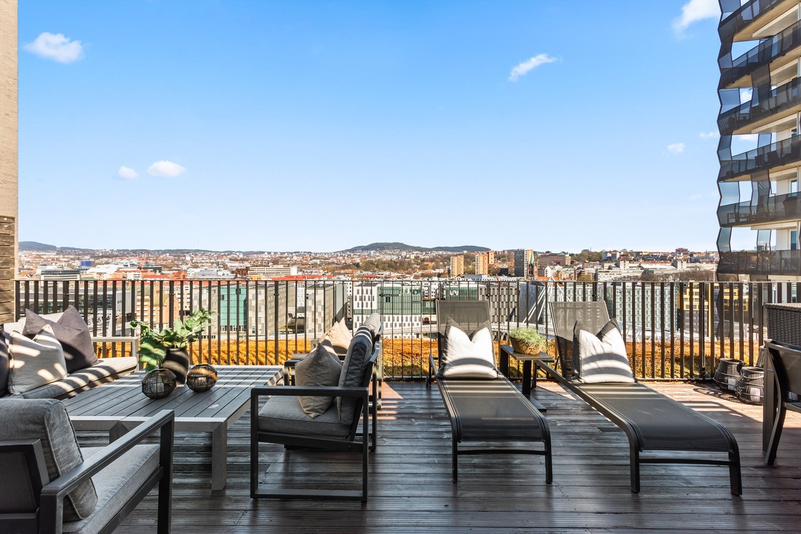 Spennende utsikt og storbyfølelse Galleribilde