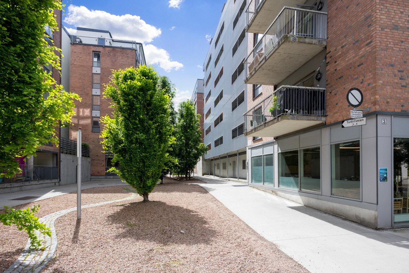 Flott beliggenhet. Galleribilde