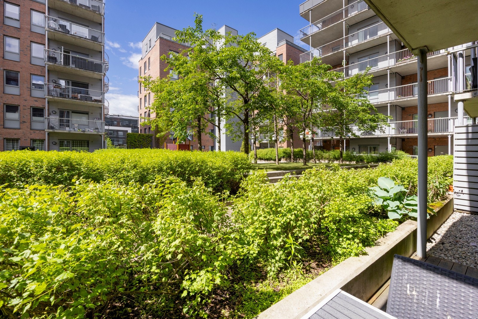 Rolig og skjermet beliggenhet mot lukket gårdsrom. Galleribilde