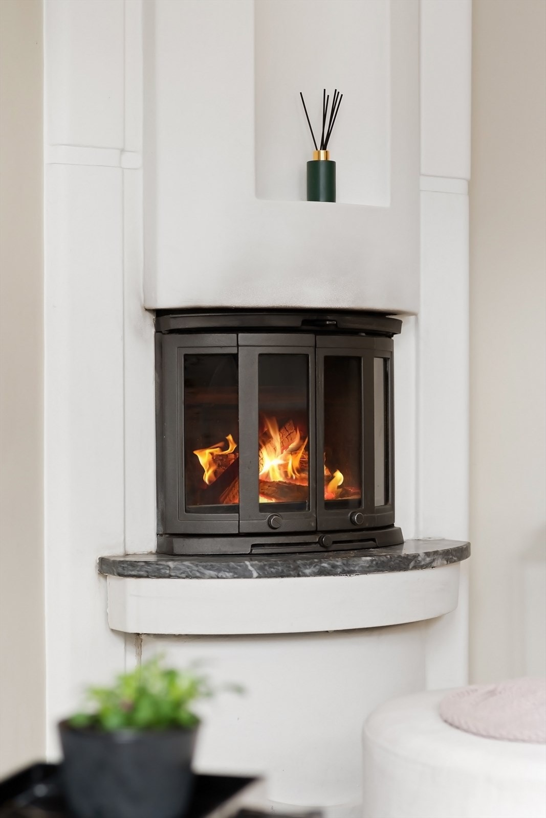 Peis som varmer godt og setter stemningen. Galleribilde