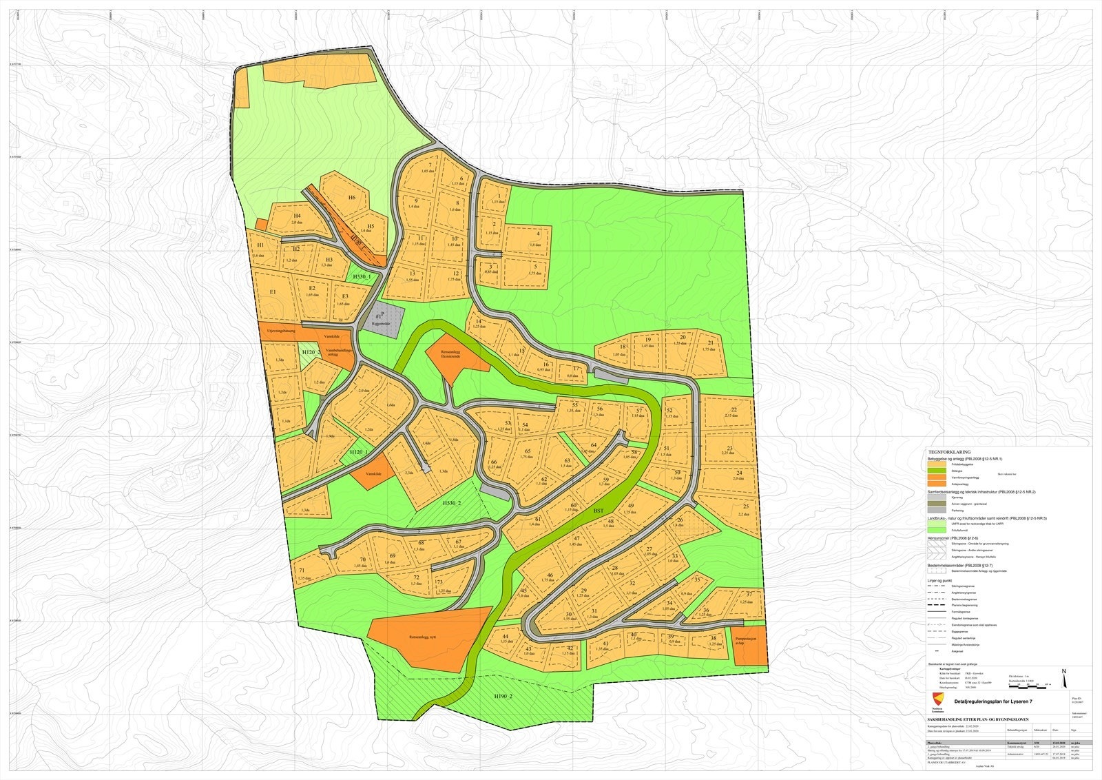 Plankart Galleribilde