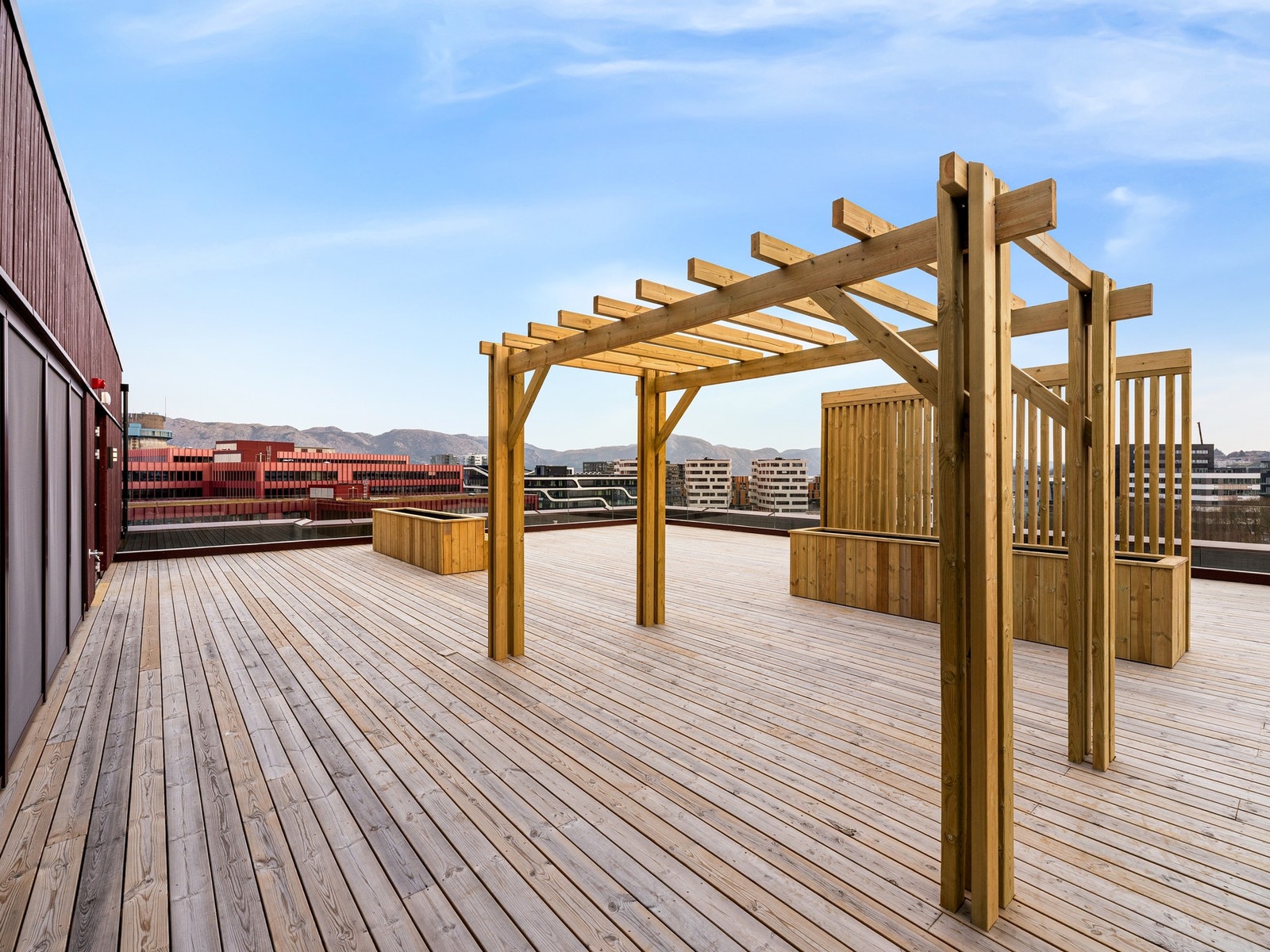 Felles takterrasse Galleribilde