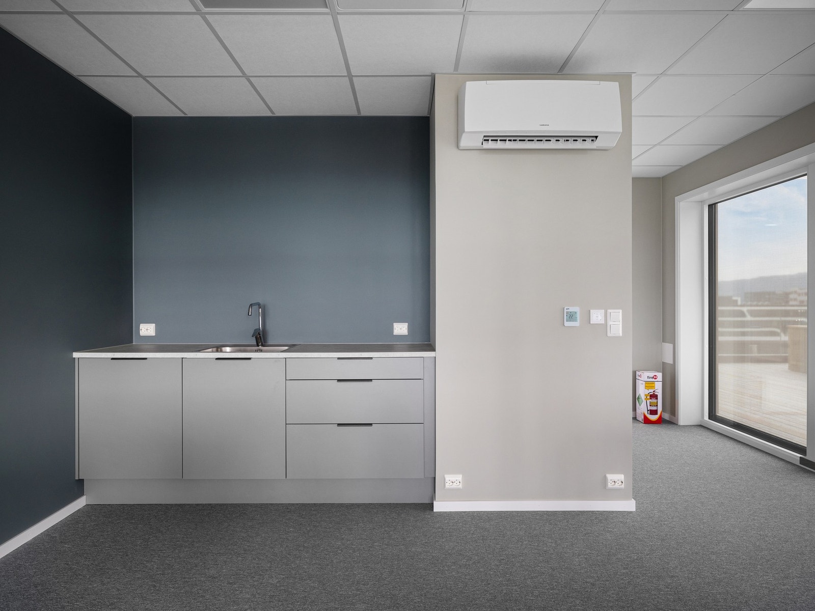 Felles hjemmekontor og møterom. Galleribilde