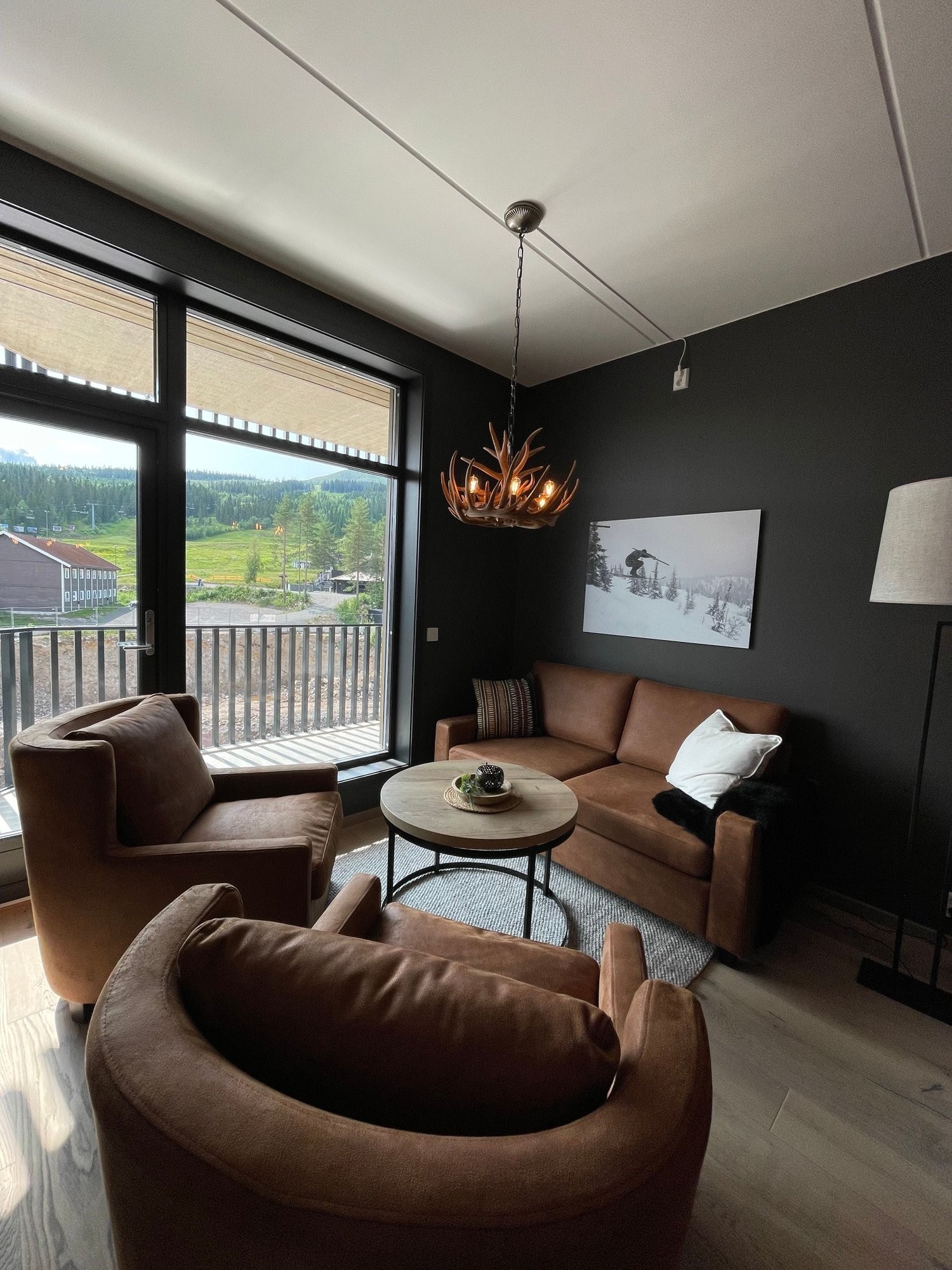 Stue med sovesofa Galleribilde