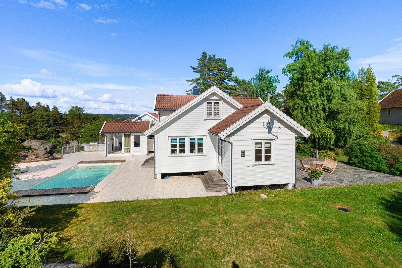 Gressplen for lek og aktiviteter Galleribilde