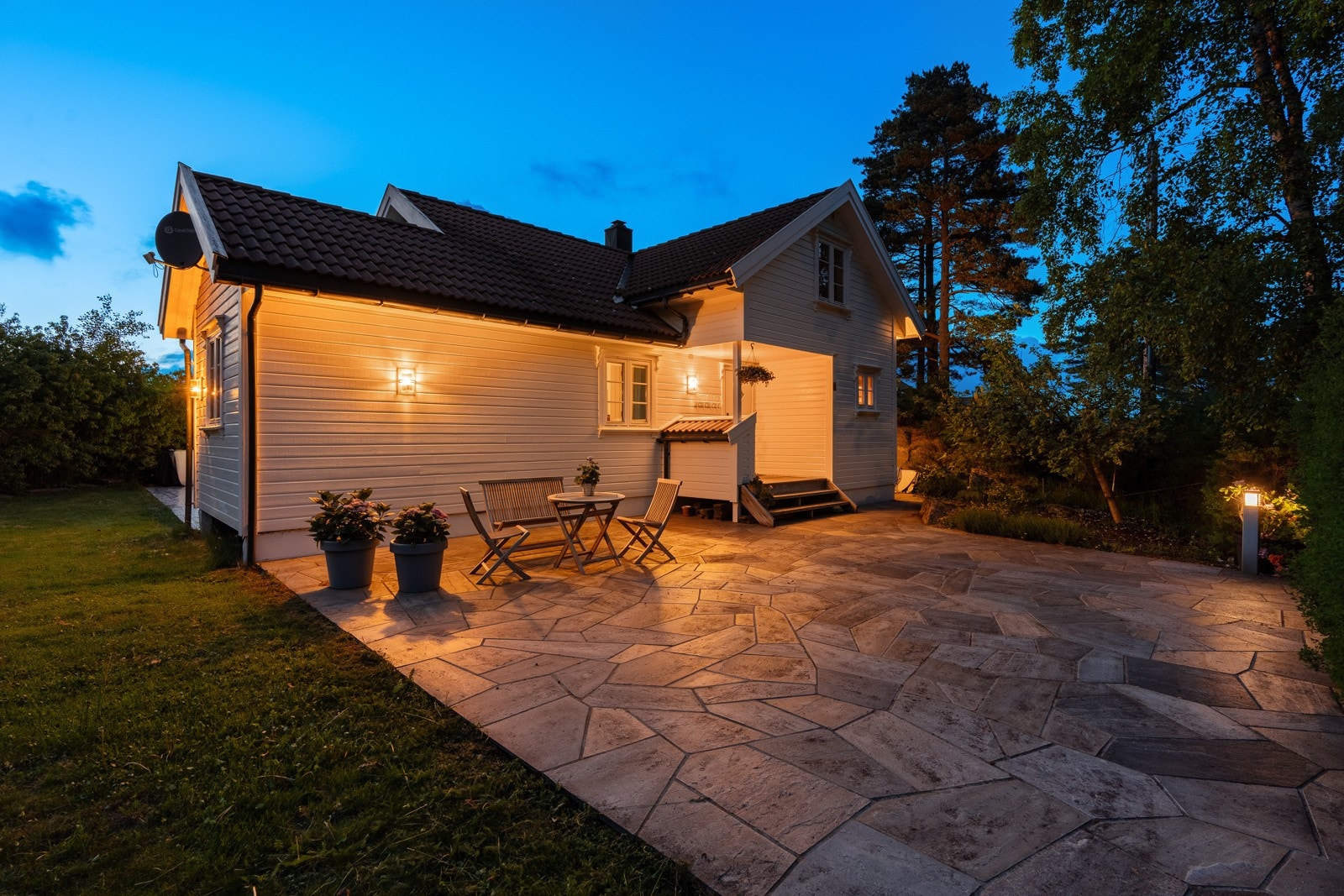 Inngangsparti Galleribilde