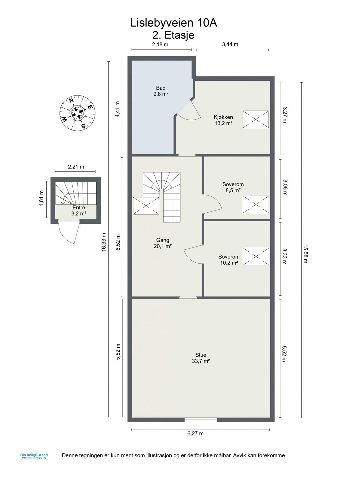Plantegning. Galleribilde