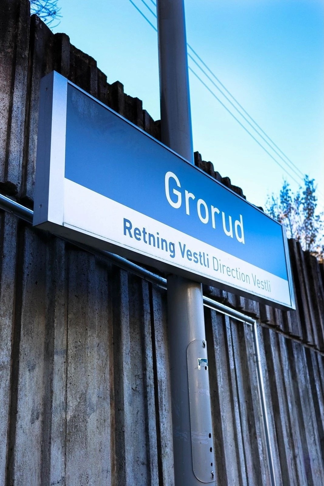 Grorud T-bane Galleribilde