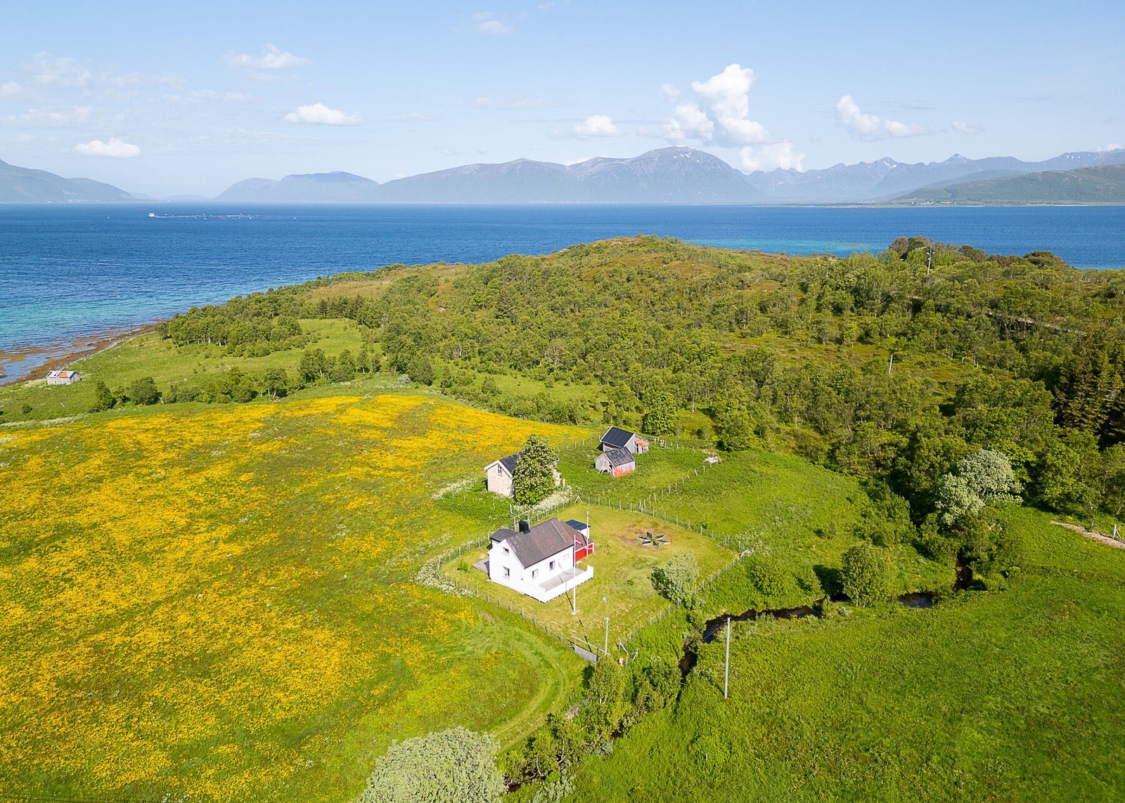 Dette er et attraktivt område for fritidsbebyggelse, med gode muligheter for friluftsliv - enten du foretrekker sjø, skog eller fjell. Galleribilde