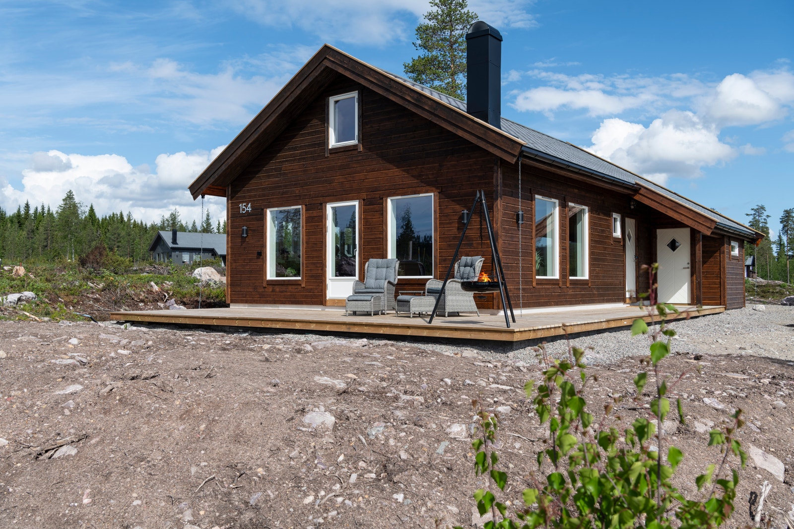 Velkommen til Bjønnbekkmora Hytteområde 145 - bilde fra lik hytte. Galleribilde