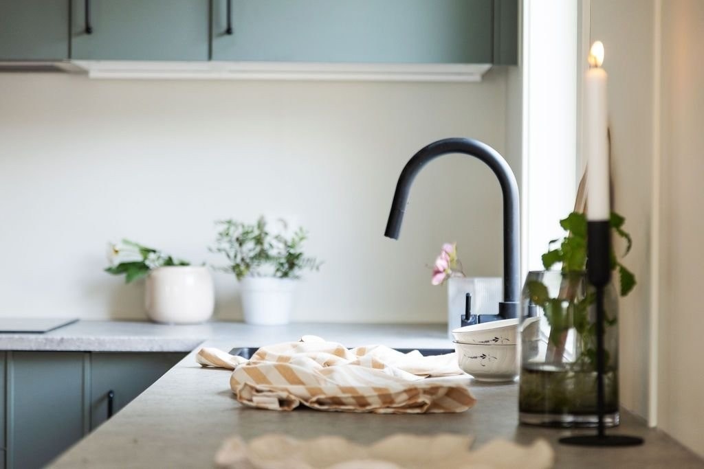 Elegant og praktisk kjøkken, nytt i 2023. Galleribilde