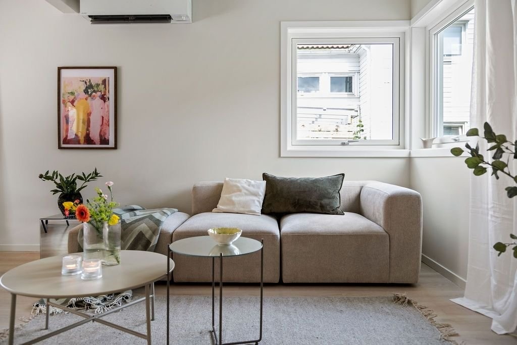 Lys og trivelig stue. Galleribilde