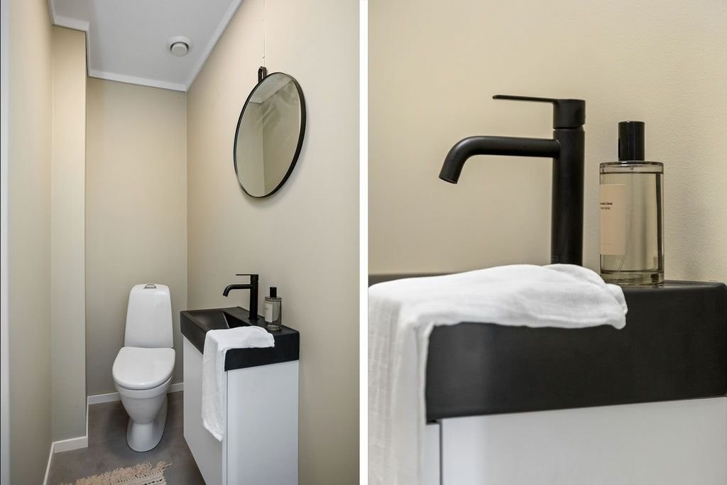 Bad i hovedetasjen. Galleribilde