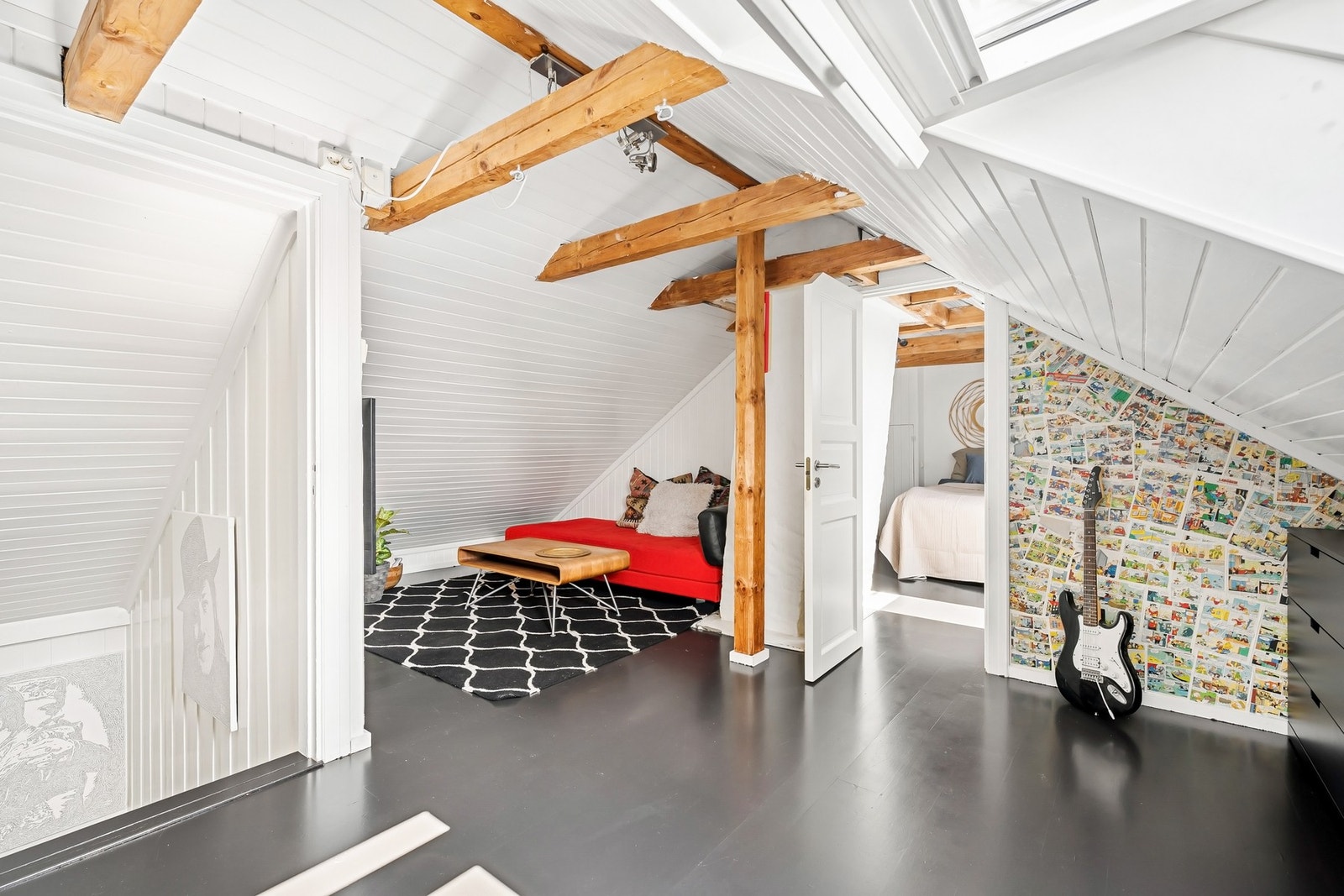 Loftstue Galleribilde