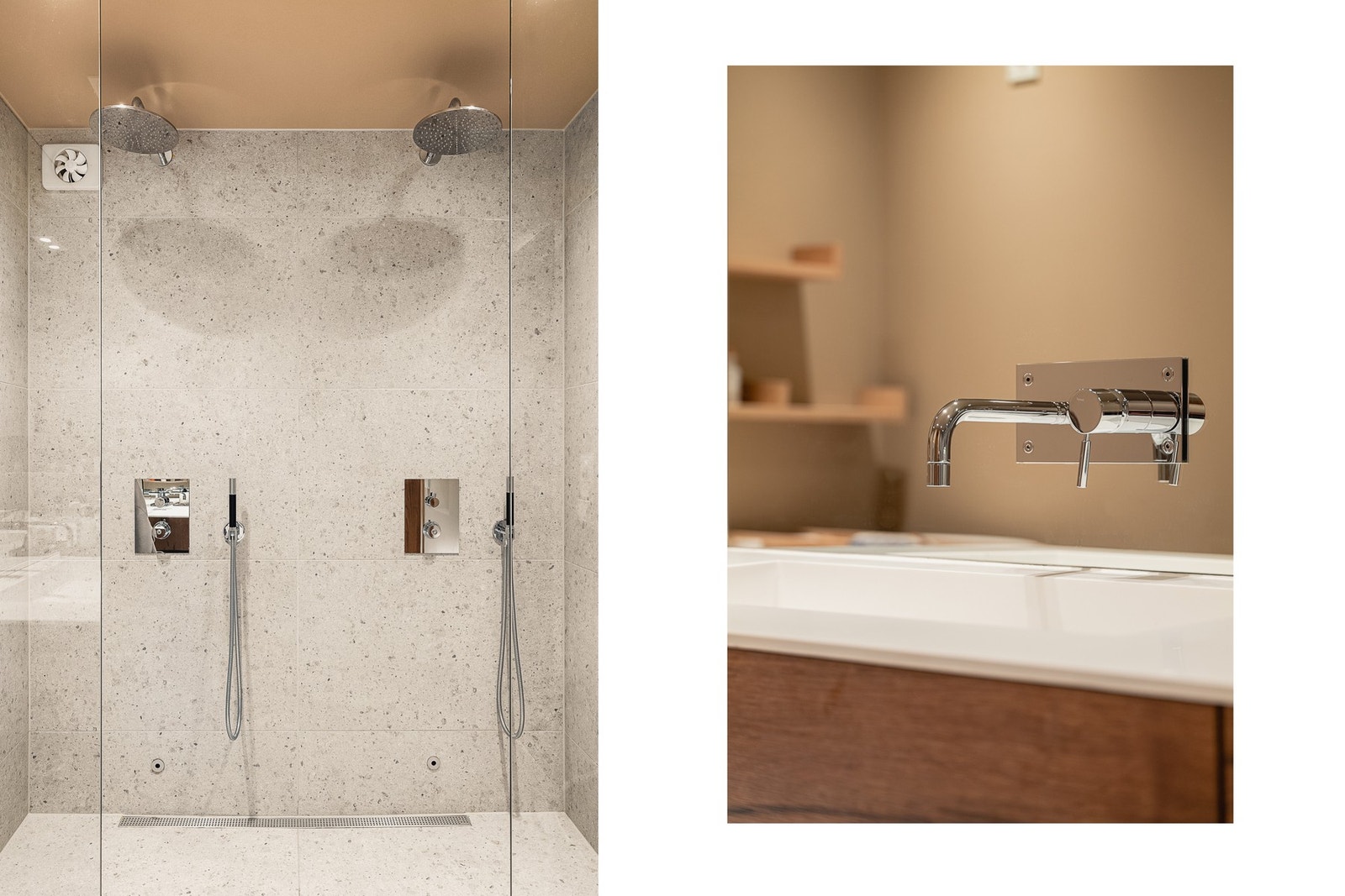 Ellers har vi vaskerom som er målt til 5,7 kvm, med opplegg for vaskemaskin og tørketrommel. Galleribilde