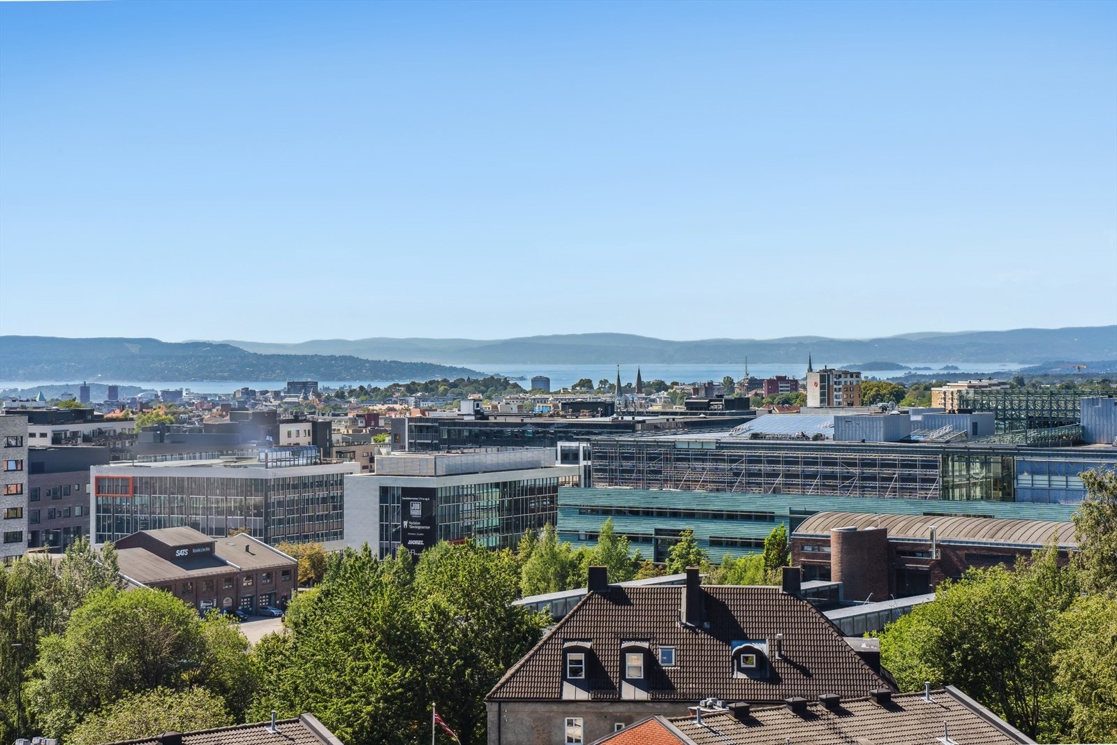 Her kan dere nyte utsikten. Galleribilde