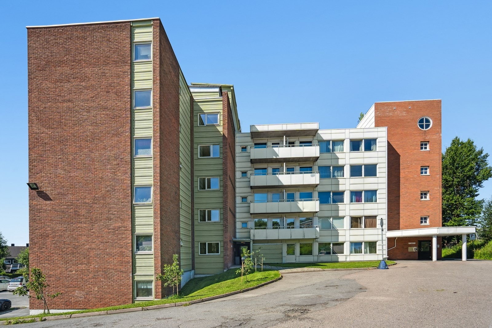 Borettslaget består av 75 andelsleiligheter. Galleribilde