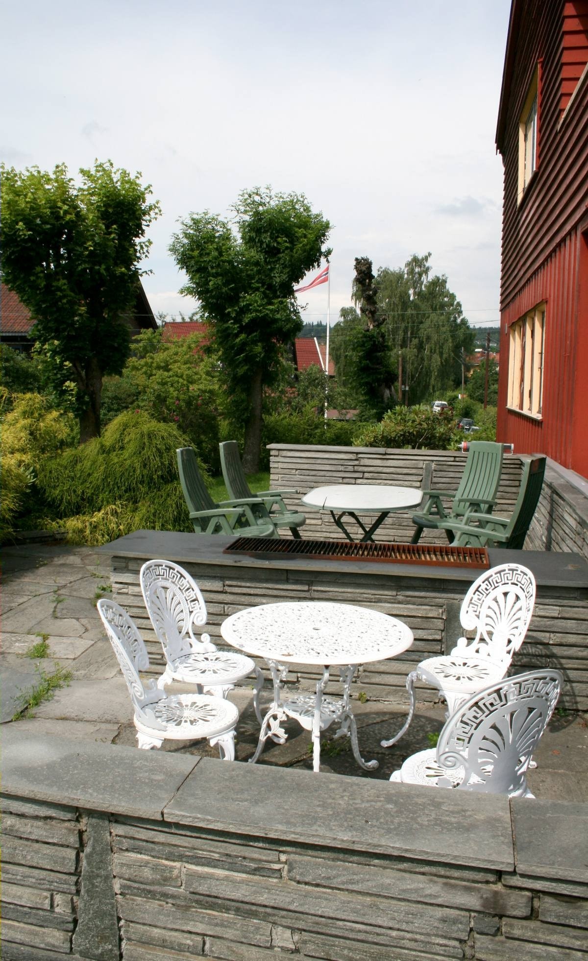 Uteplass Galleribilde