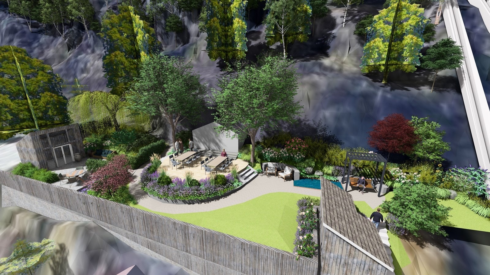 Illustrasjon hage (avvik vil forekomme) Galleribilde