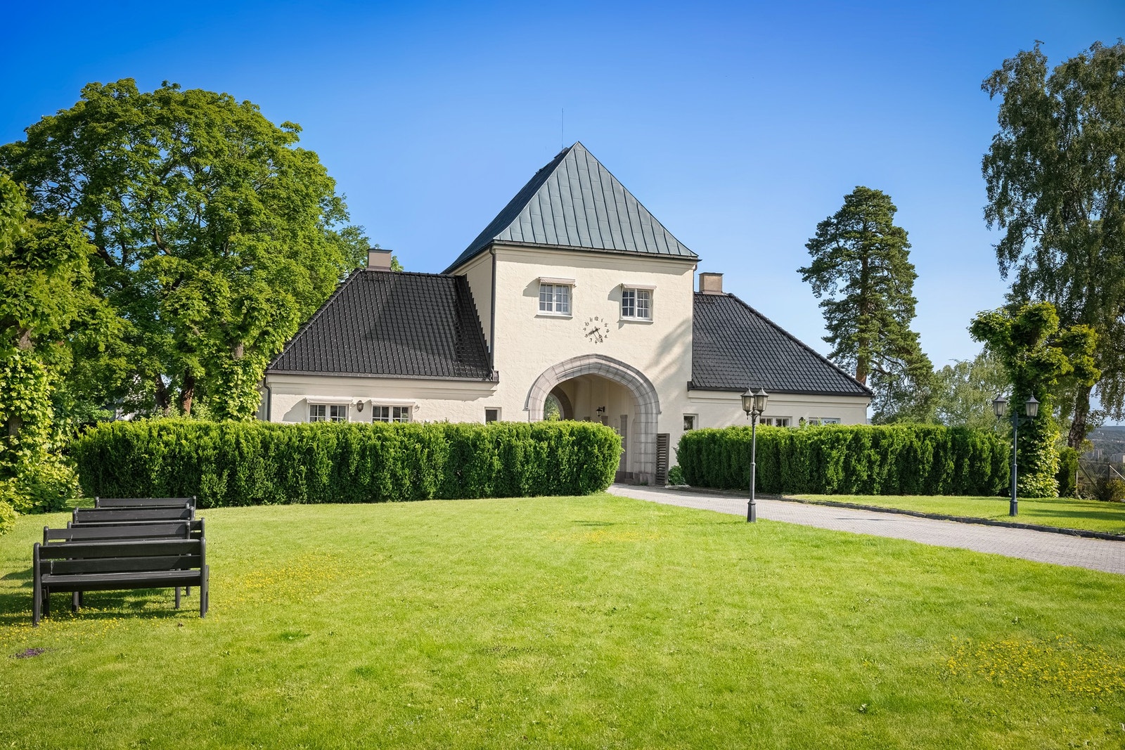 Portnerboligene. Galleribilde