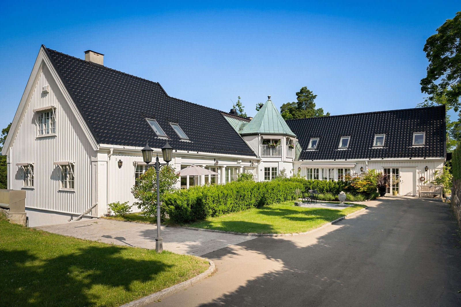 Det er bygd 21 leiligheter i eksisterende bygninger. Galleribilde