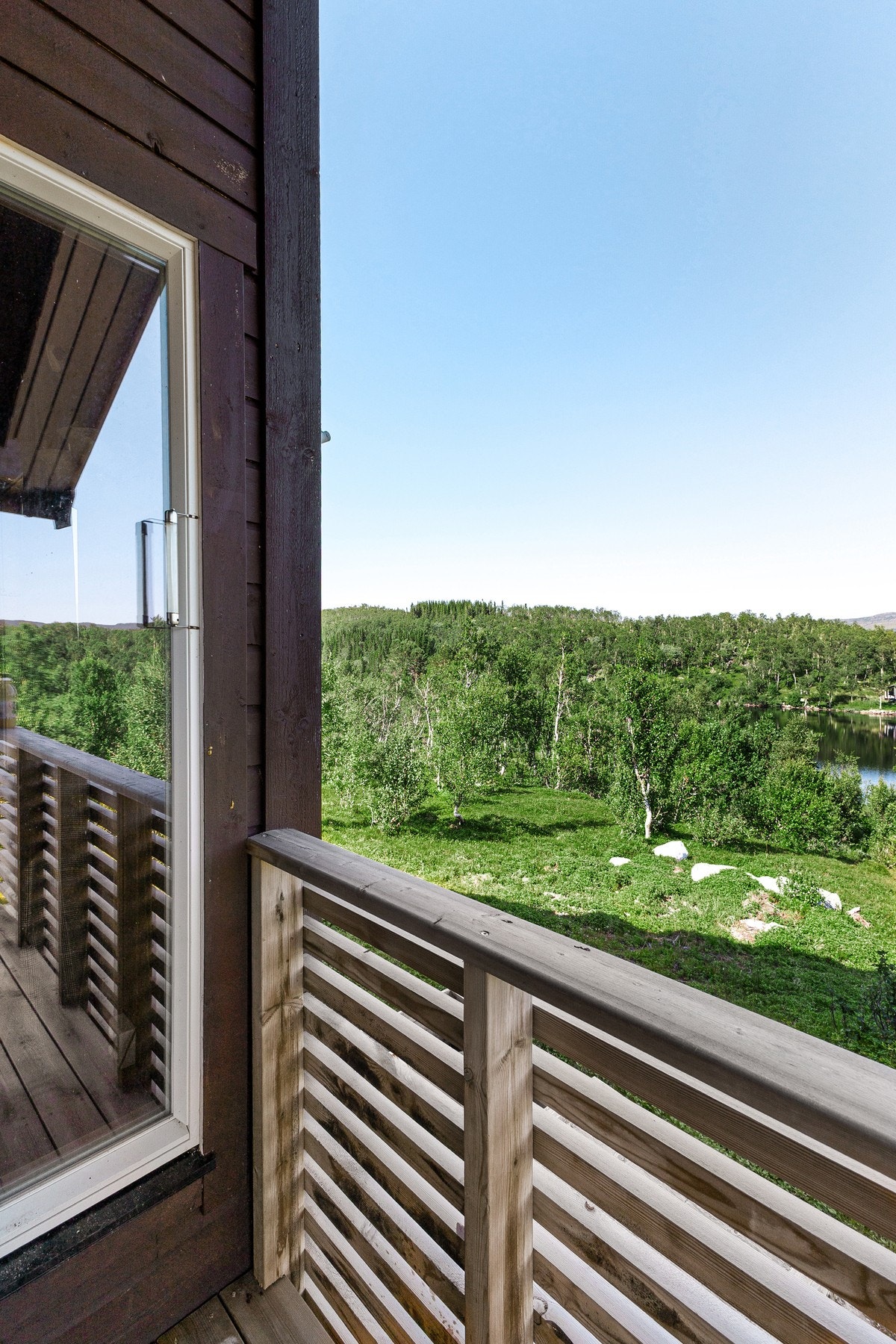 Utsikt fra inngangsparti Galleribilde