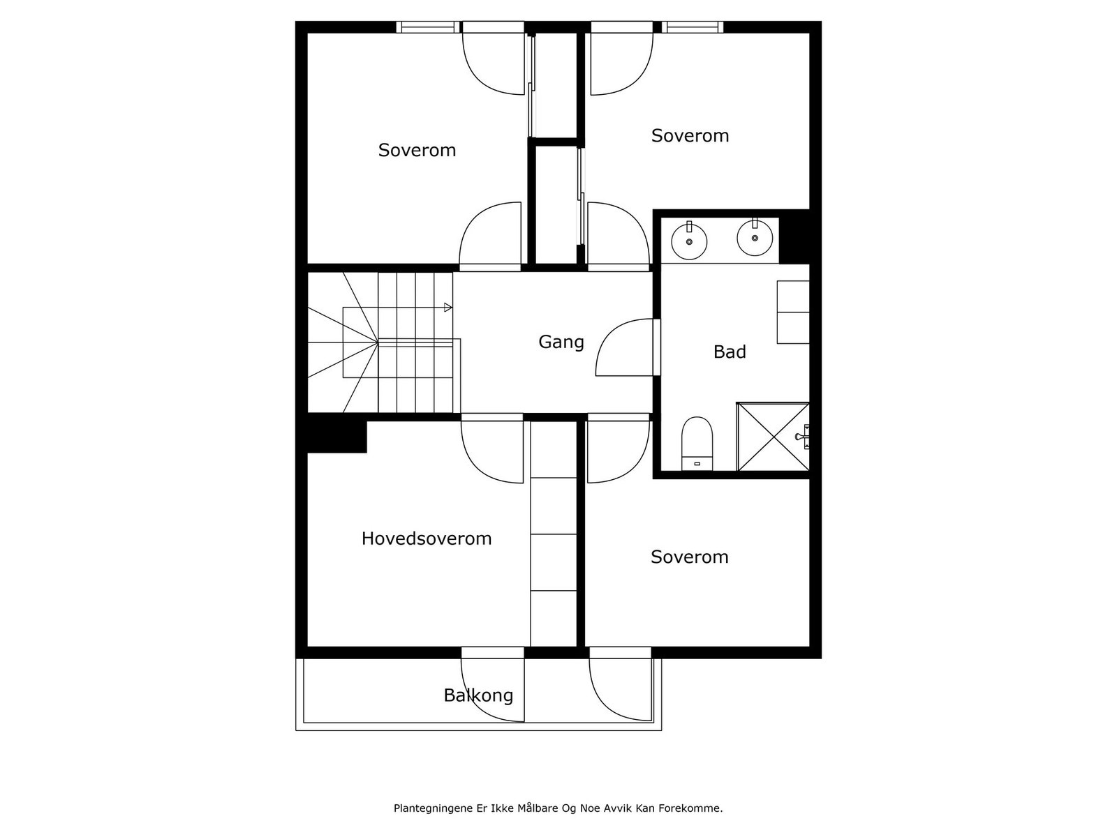 Planskisse - ikke målbar. Avvik kan forekomme. Galleribilde