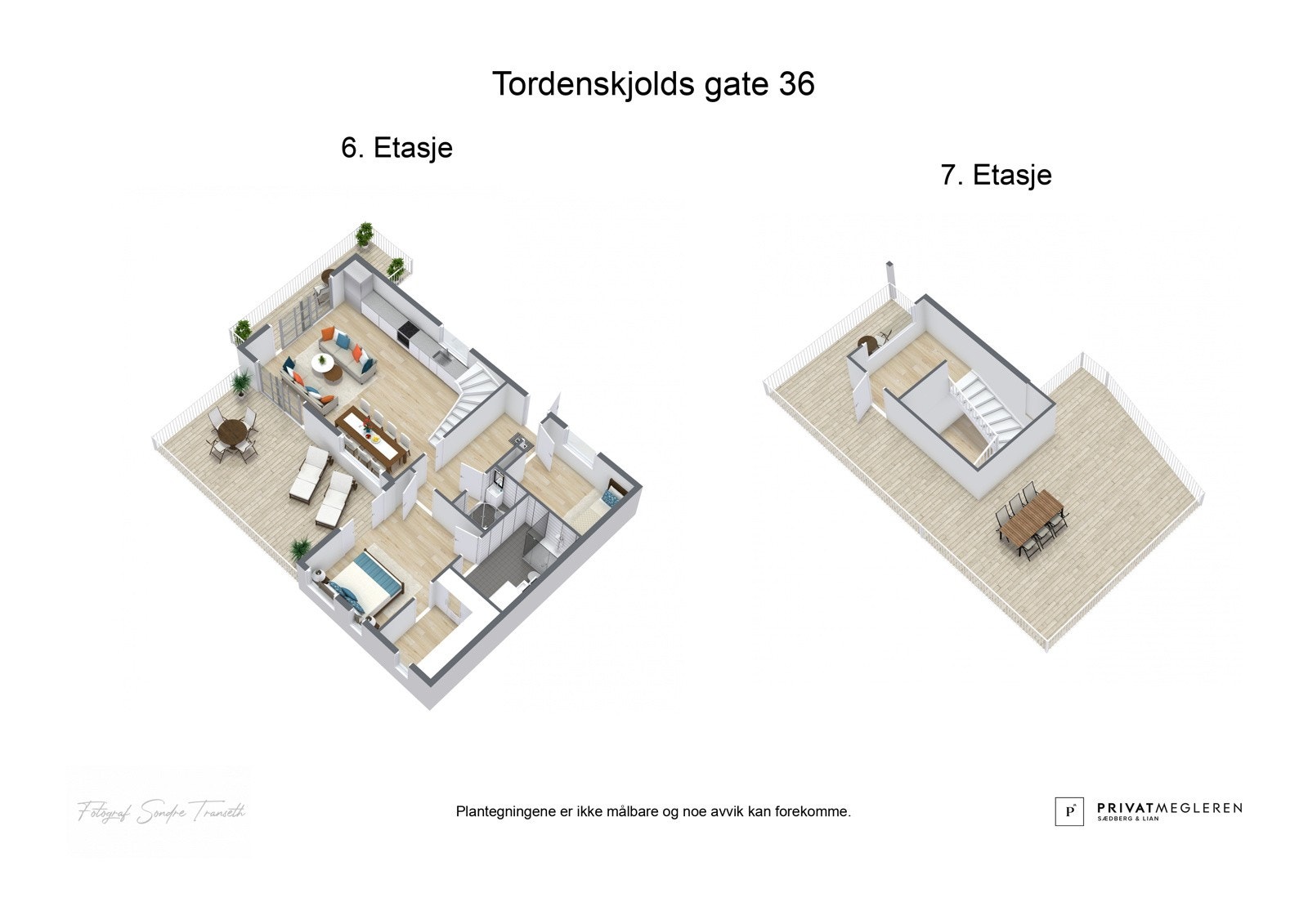 Oversikt over begge etajser Galleribilde