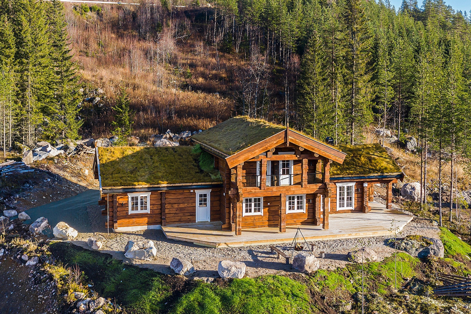 Tyslandhytta Timber Lodge Galleribilde