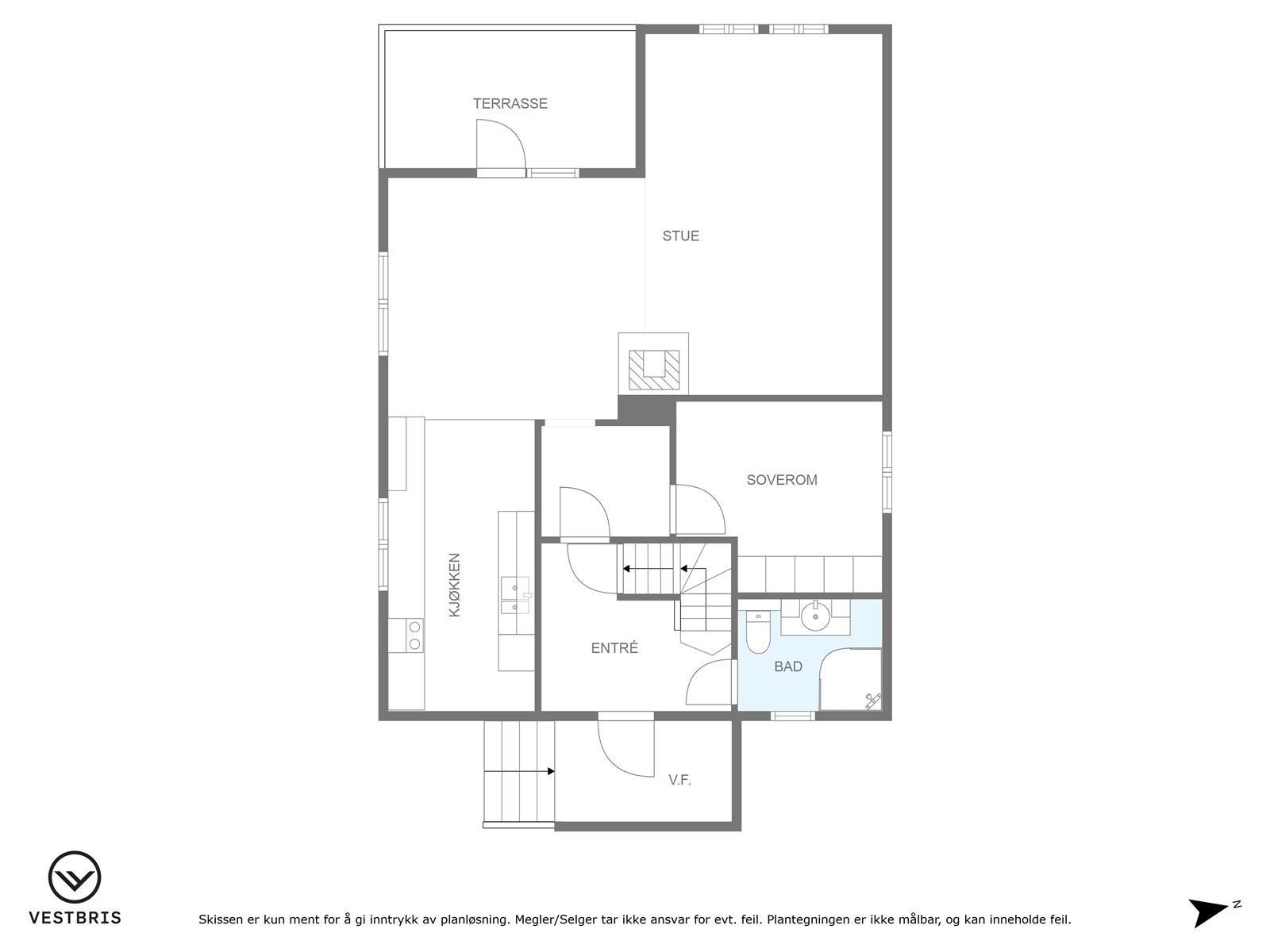 Første etasje. Galleribilde