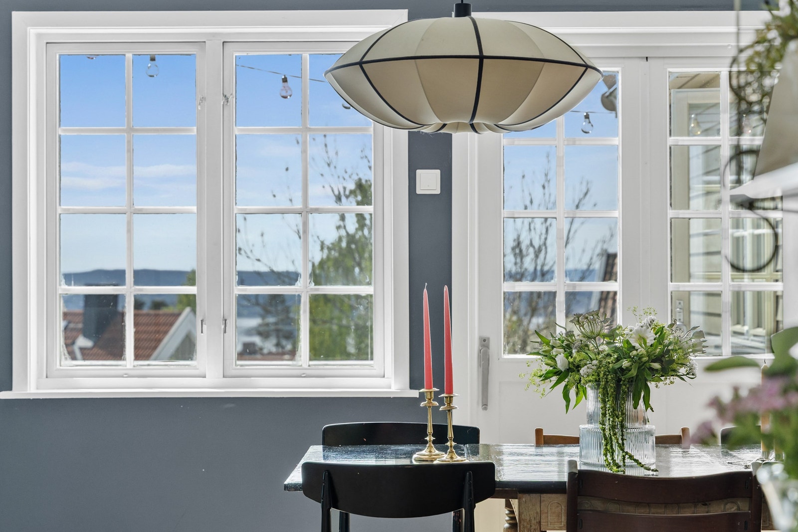 Utsikt fra spisestuen Galleribilde