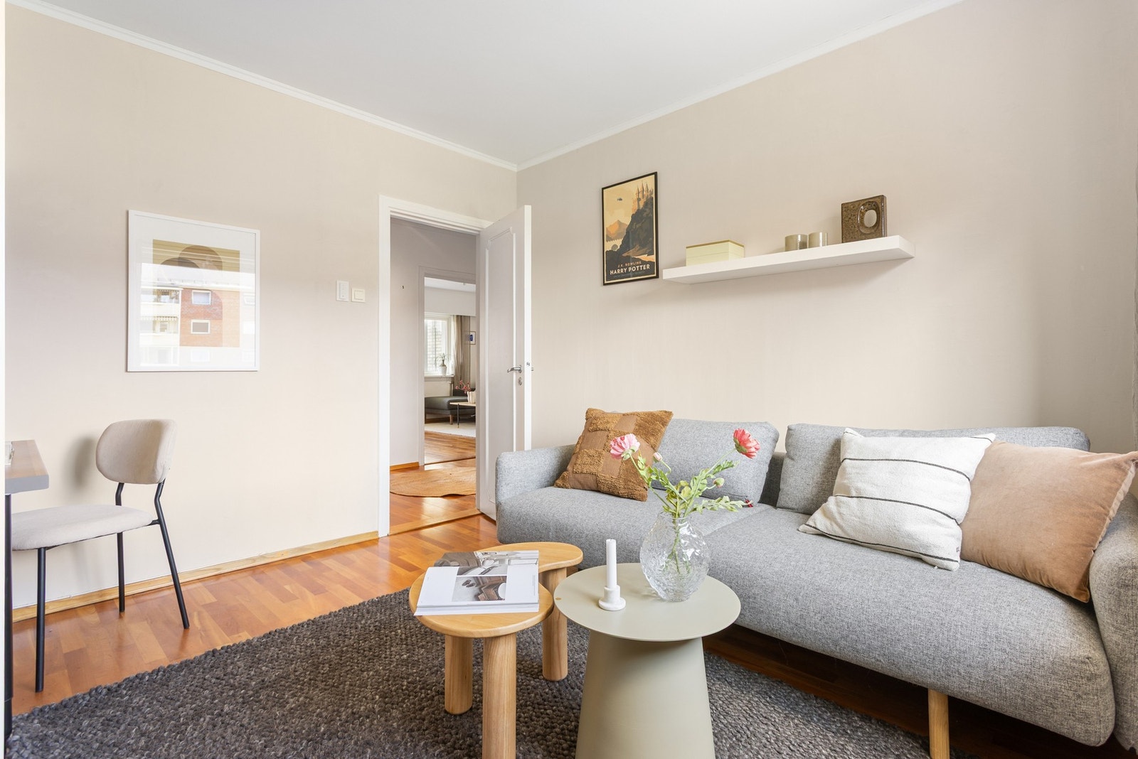 Soverommene vender i hver sin retning, begge til rolige og fredelige områder. Galleribilde