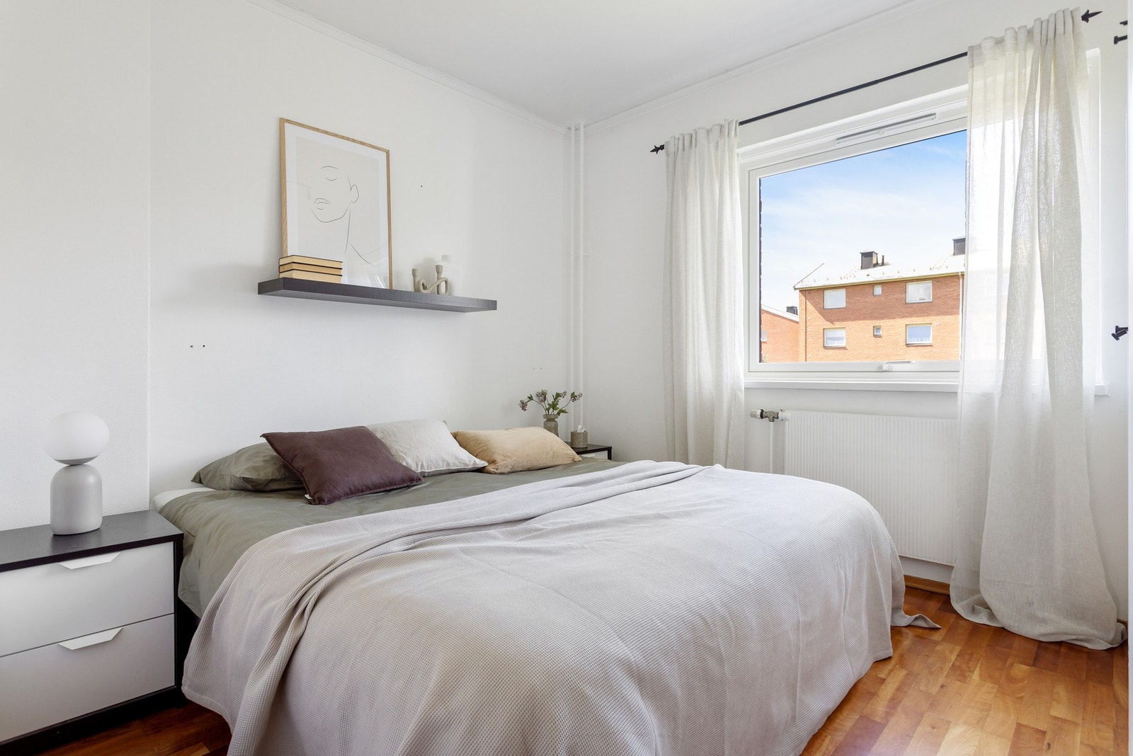 Leiligheten har to soverom av god størrelse. Galleribilde