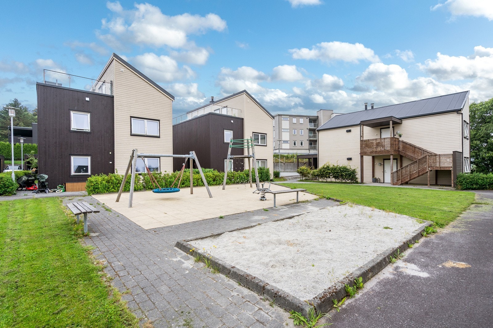 Fellesareal for sameierne på boligfeltet Galleribilde