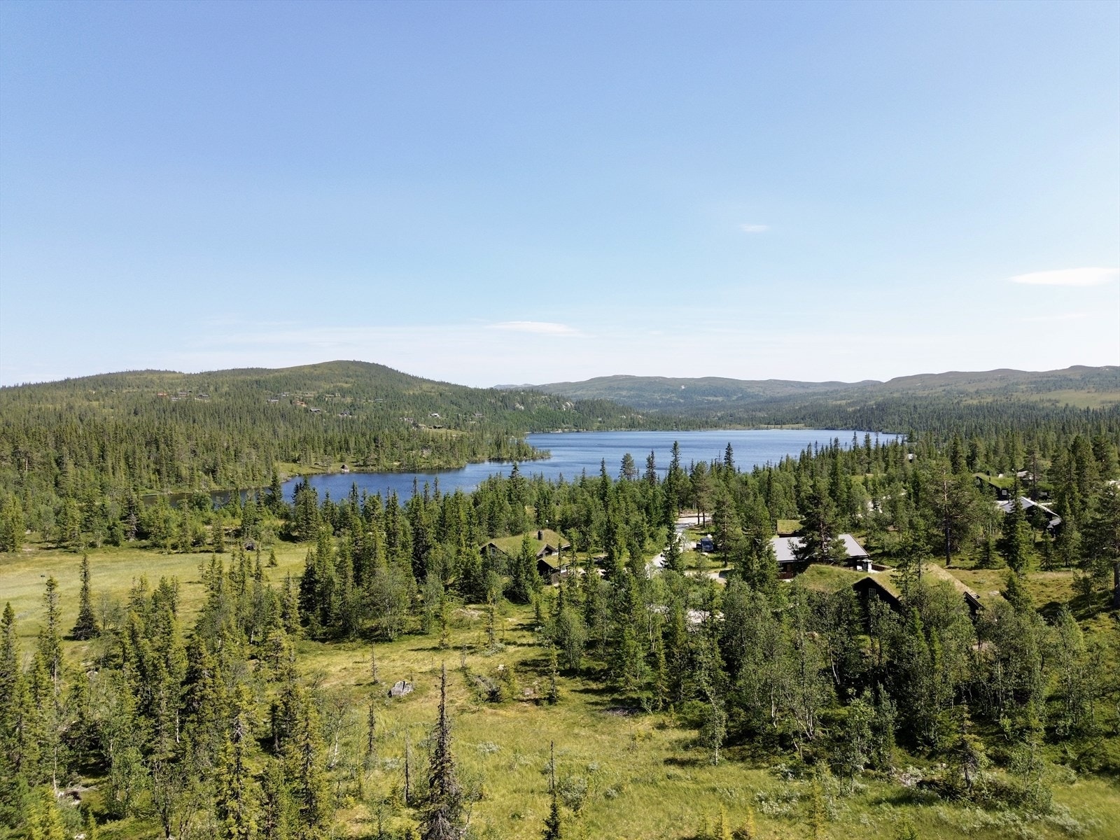 Området er svært barnevennlig. Galleribilde