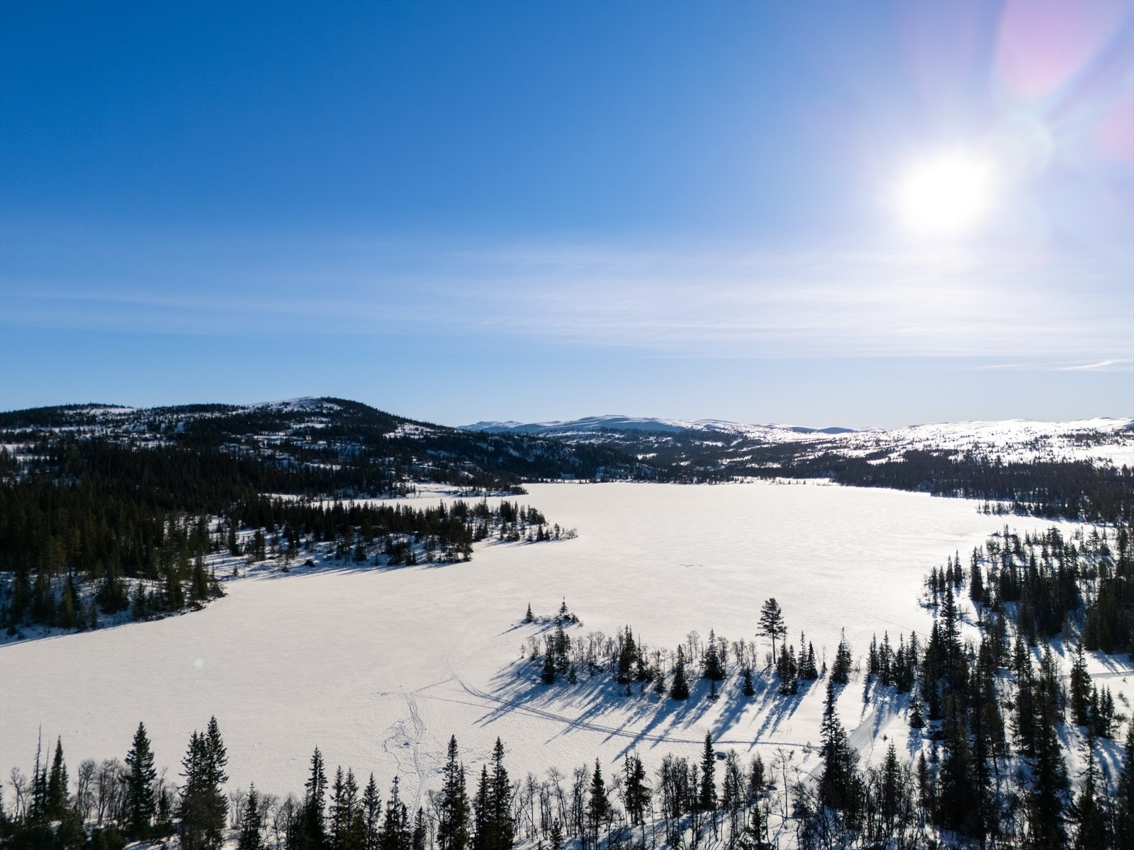 Nydelige Helgesetvatnet Galleribilde