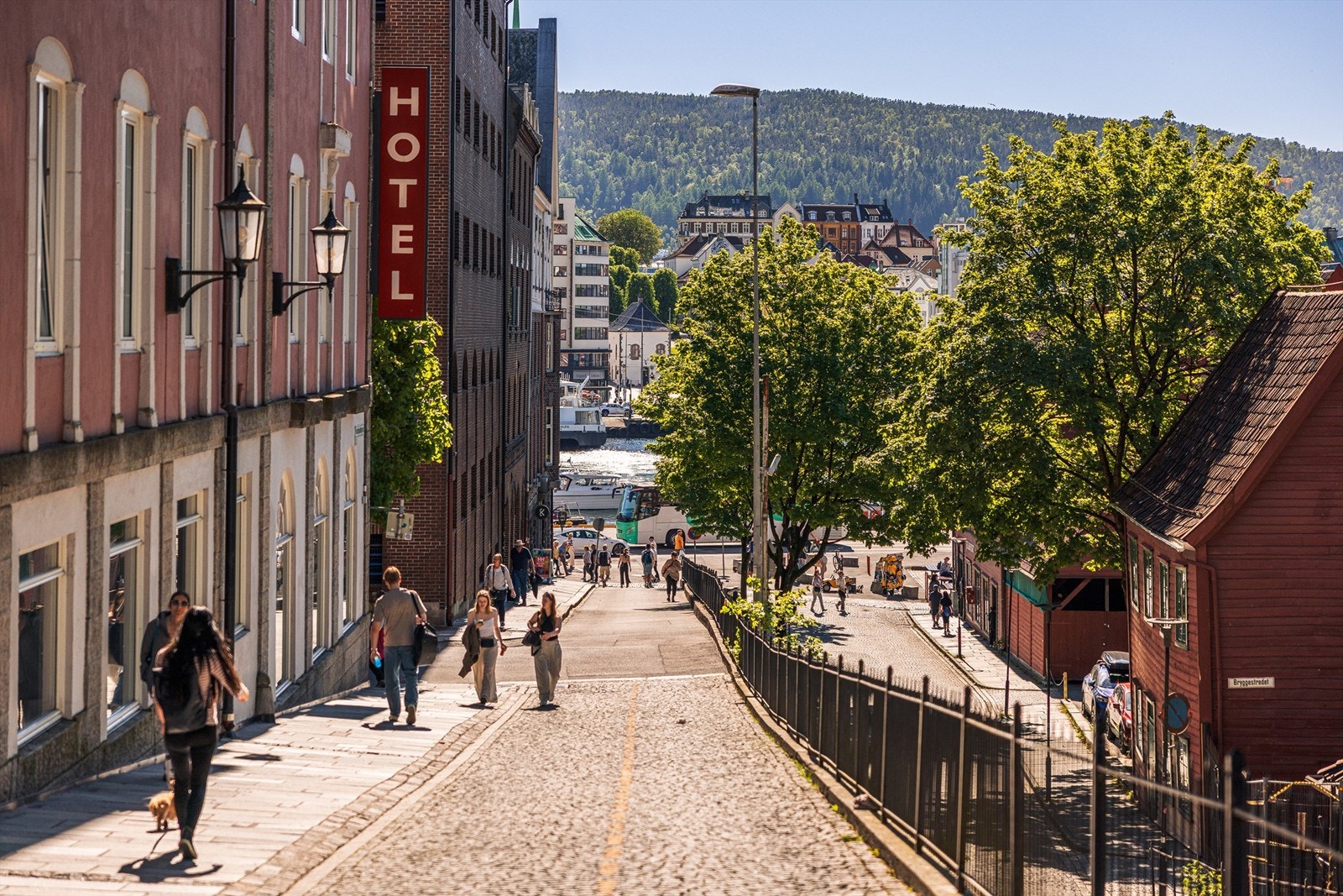 Her bor du kun 3 minutters gange unna Bryggen! Galleribilde
