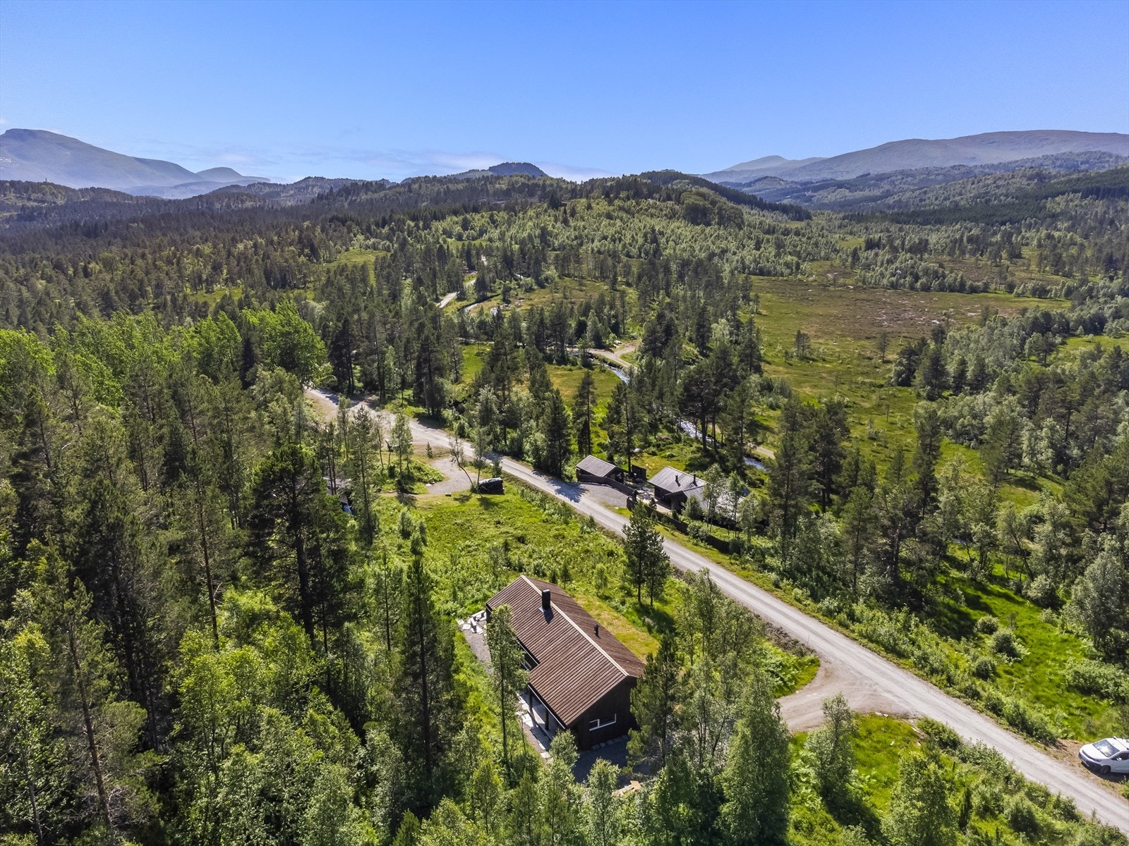 Dronefoto Galleribilde